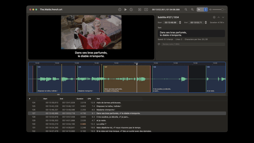 Subelle for Mac - review, screenshots