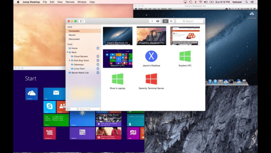 Jump Desktop for Mac - review, screenshots