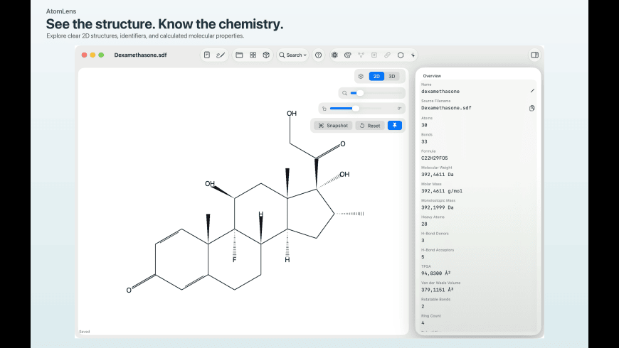 AtomLens for Mac - review, screenshots
