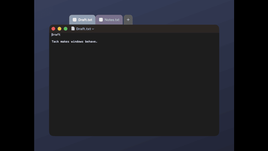 Tack for Mac - review, screenshots