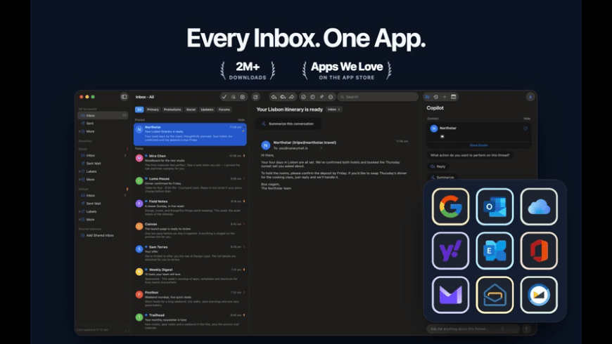 Canary Mail for Mac - review, screenshots