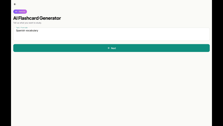 Flashcards.gg for Mac - review, screenshots