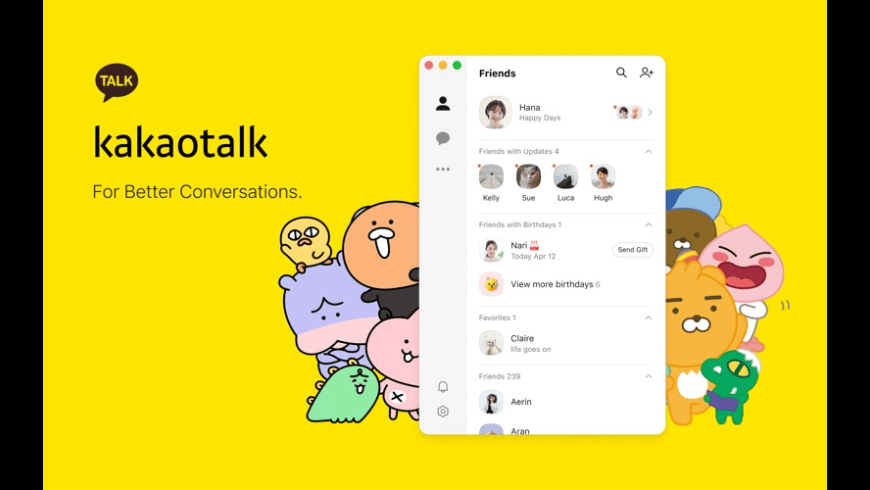 KakaoTalk for Mac - review, screenshots