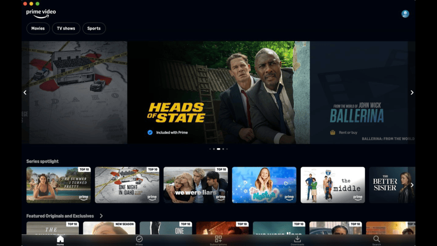 Amazon Prime Video for Mac - review, screenshots