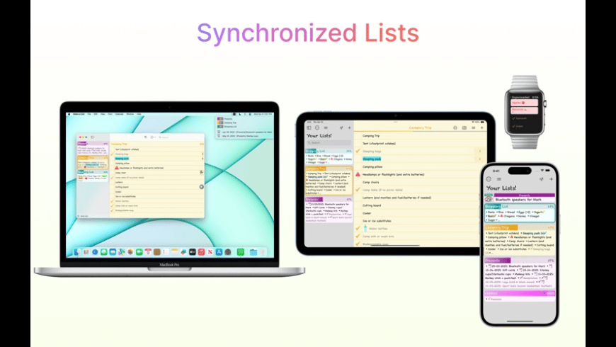 Make a List for Mac - review, screenshots