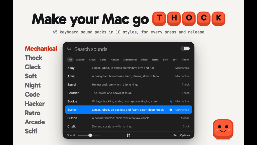 Teclo for Mac - review, screenshots