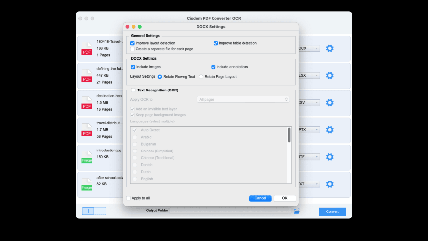 Cisdem PDF Converter OCR for Mac - review, screenshots