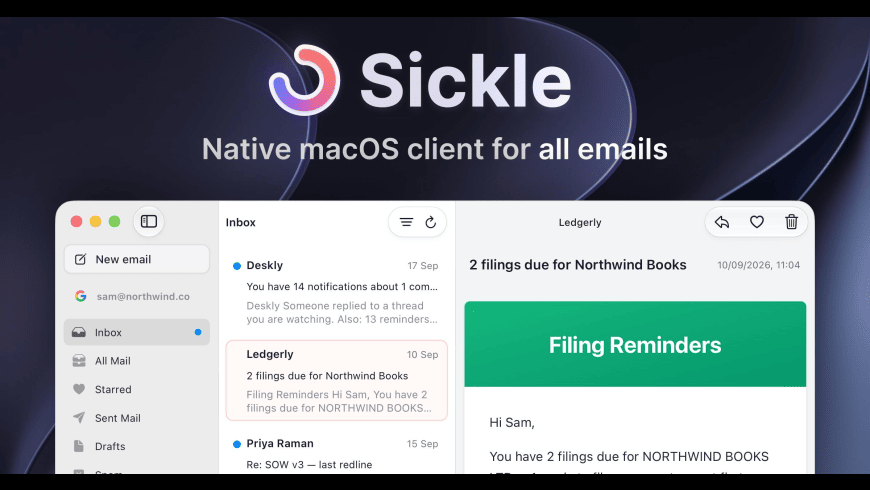Sickle for Mac - review, screenshots