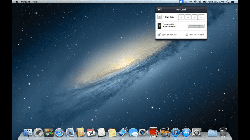 Keycard for Mac - review, screenshots