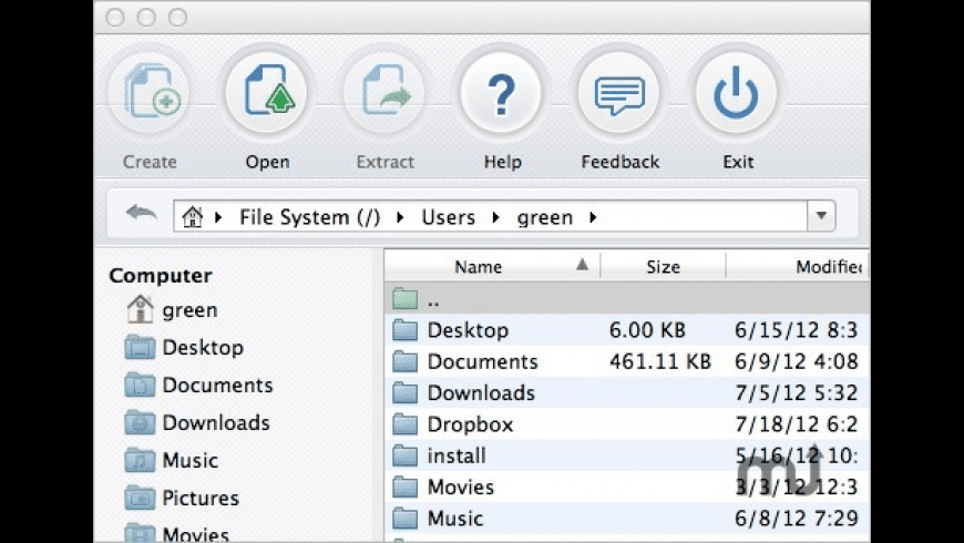 B1FreeArchiver for Mac - review, screenshots