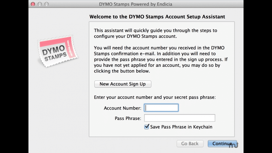 DYMO Stamps for Mac - review, screenshots