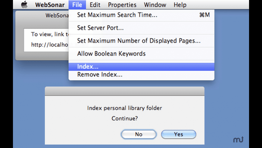 WebSonar for Mac - review, screenshots
