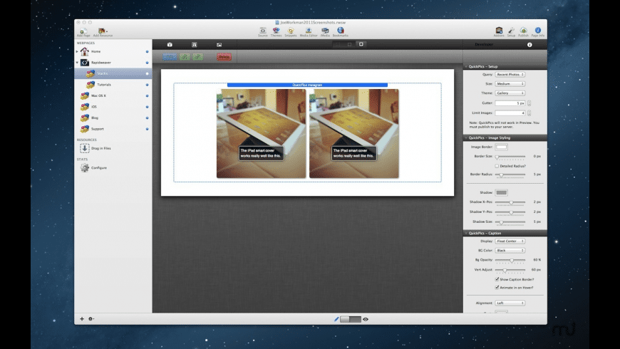 Download QuickPics Instagram Stack for Mac | MacUpdate