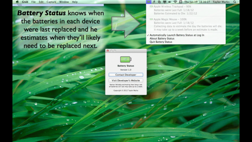Battery Status For Mac Battery Status For Mac
