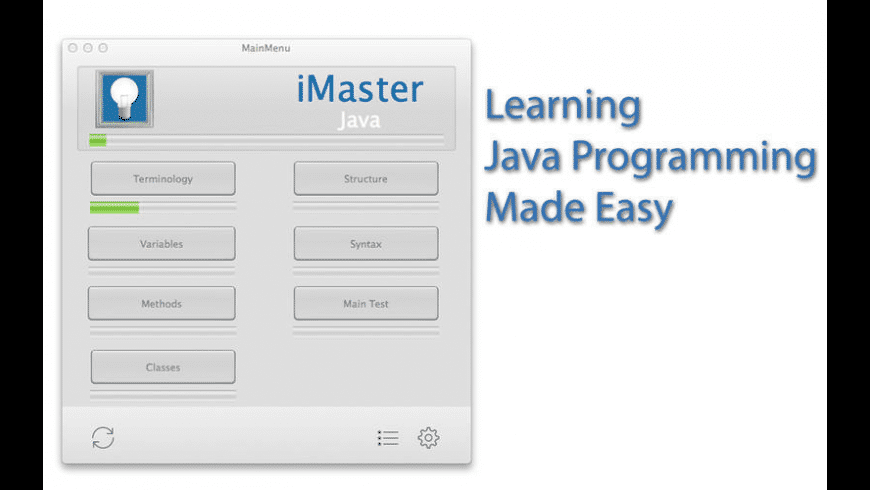 iMaster Java for Mac - review, screenshots