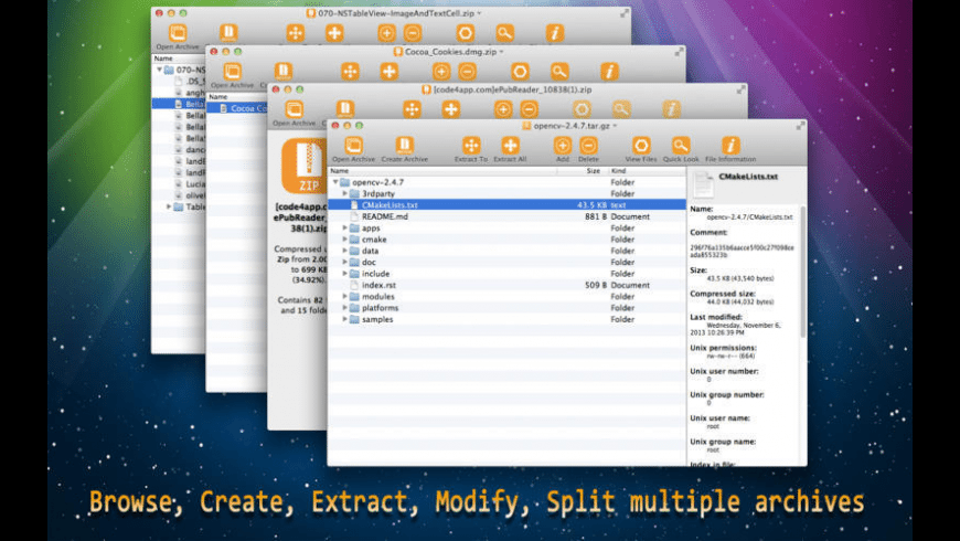 Archive Expert for Mac - review, screenshots