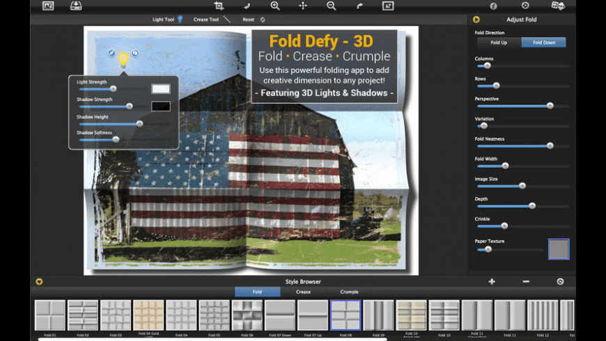 JixiPix Fold Defy Mac 破解版 图像折叠效果制作工具