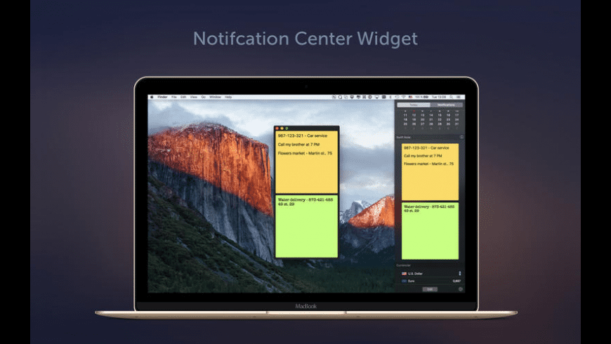 Swift note 1 0 – widget for notifications centerpiece Swift note 1 0 – widget for notifications centerpiece