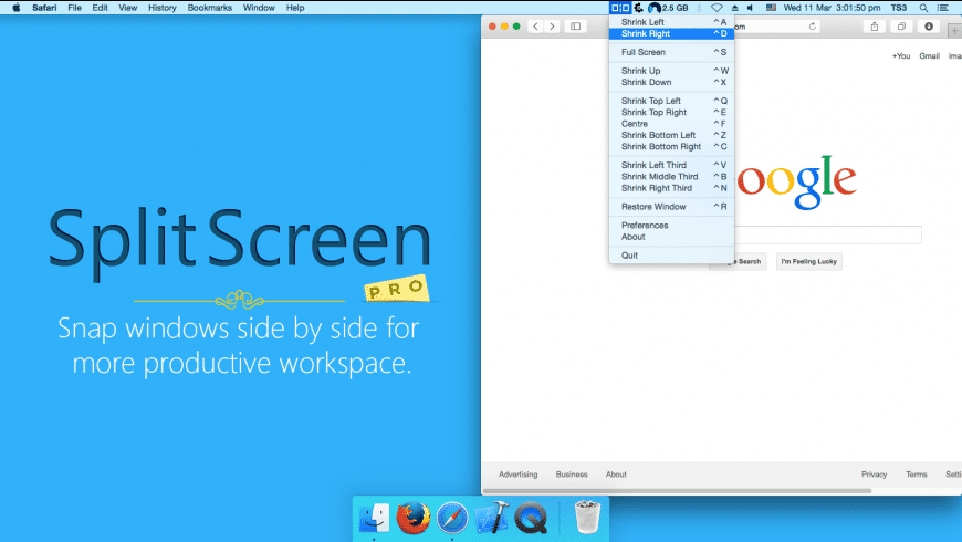 Can you split screen 3 ways on mac Can you split screen 3 ways on mac