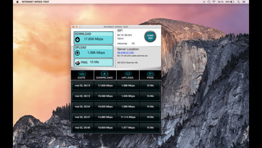 Download Internet Speed Test for Mac | MacUpdate