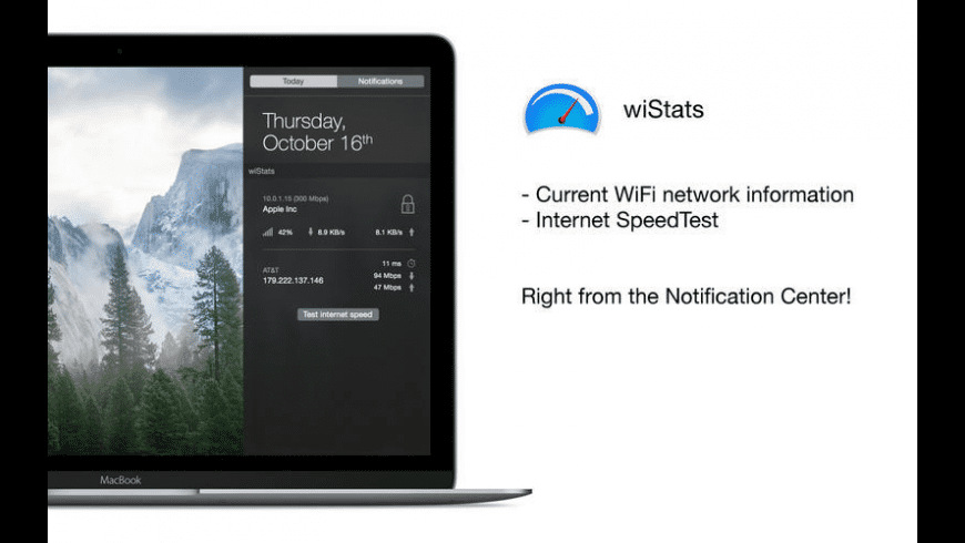 wiStats for Mac - review, screenshots