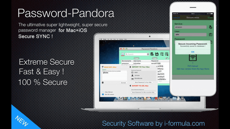 Password Pandora for Mac Free Download + Review [Latest