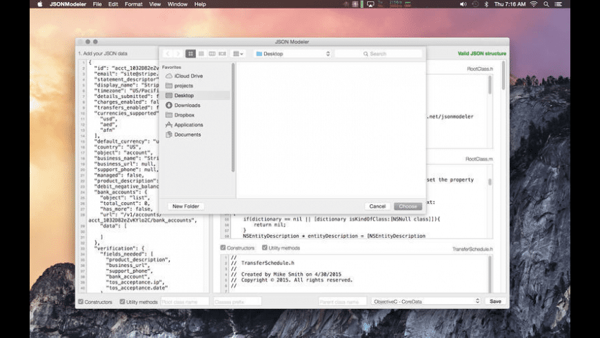Macos json editor Macos json editor