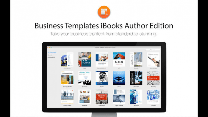 Business Templates iBooks Author Edition for Mac - review, screenshots