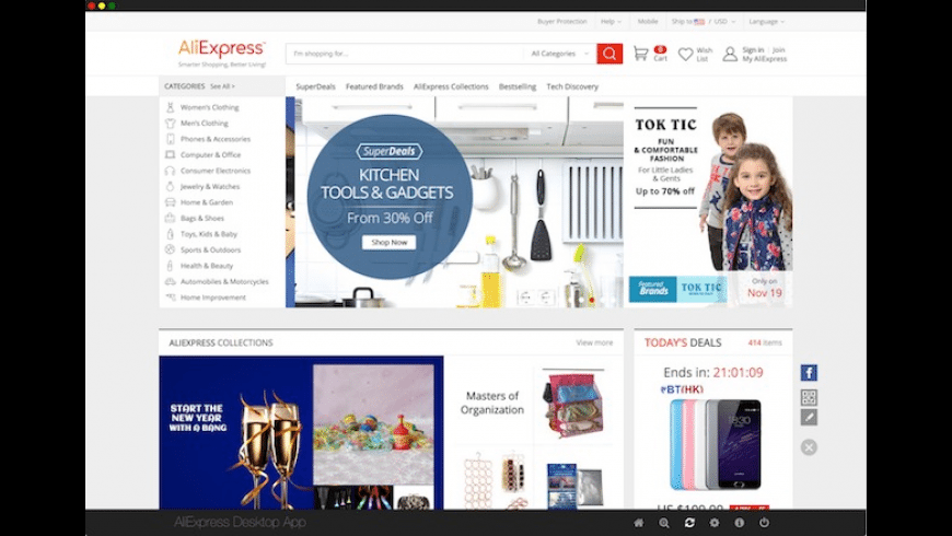 aliexpress desktop