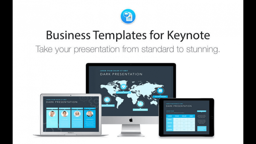 Business Templates for Keynote for Mac - review, screenshots