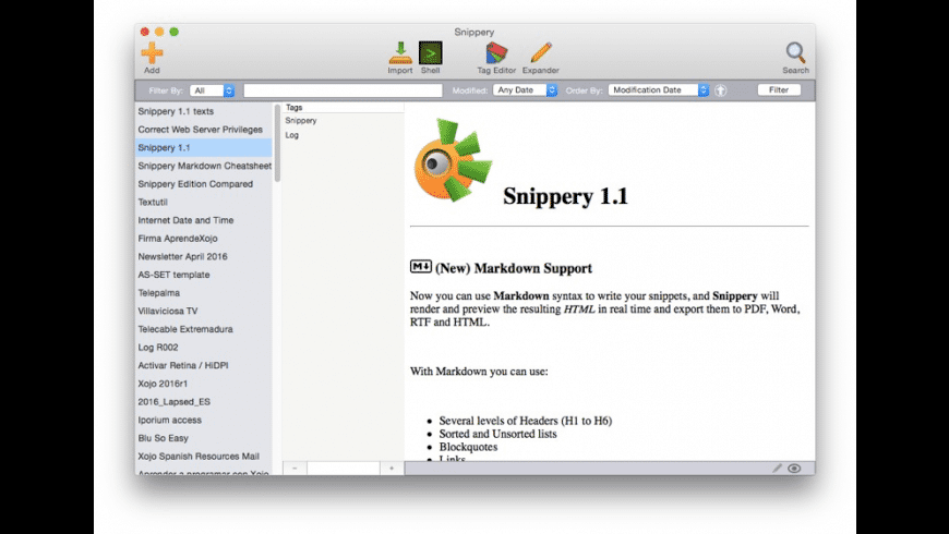 Sniper App 1 3 4 – Snippets Manager Resume Sniper App 1 3 4 – Snippets Manager Resume