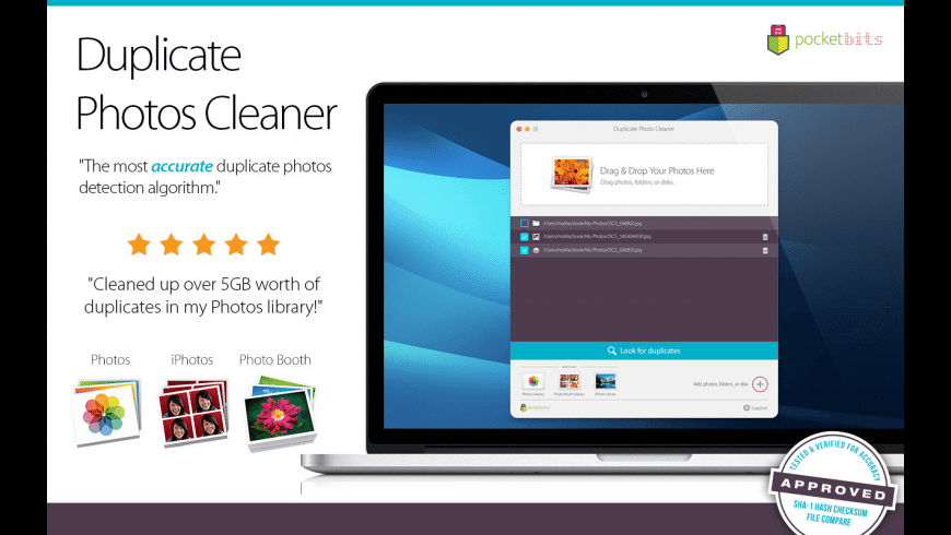 Duplicate Photos Cleaner for Mac - review, screenshots