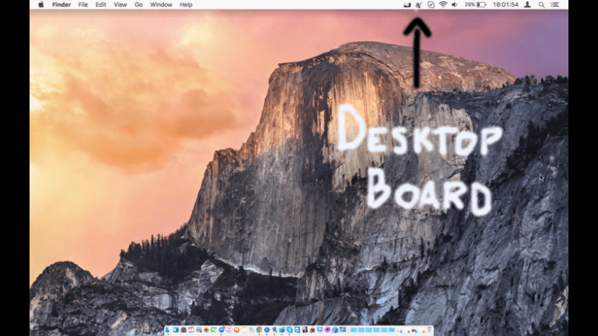 Desktop Board for Mac - review, screenshots