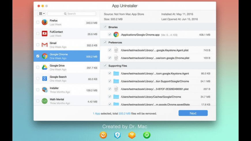 App Uninstall for Mac - review, screenshots