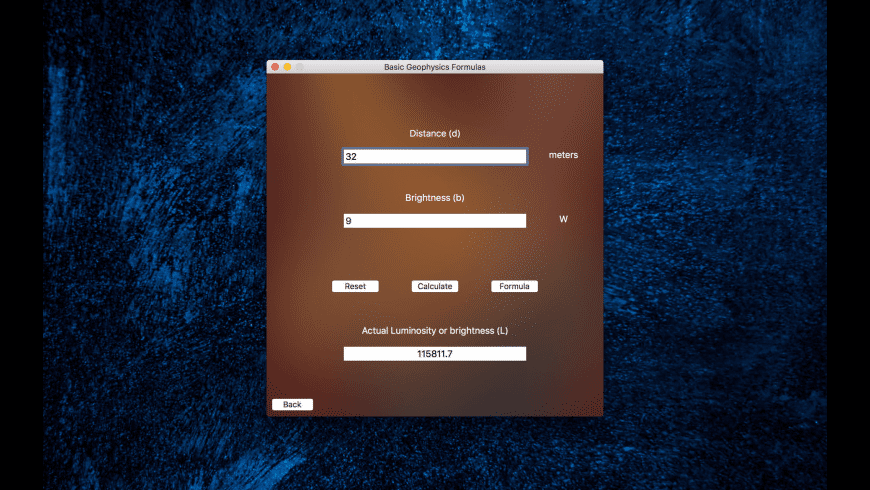 Download Basic Geophysics Formulas for Mac | MacUpdate