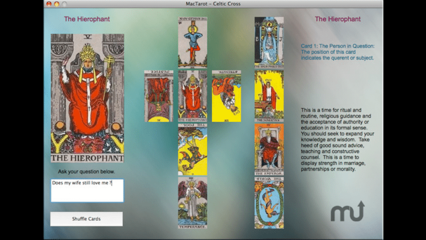 MacTarot for Mac - review, screenshots