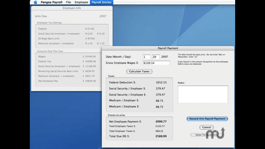Free payroll software for mac os x el capitan Free payroll software for mac os x el capitan