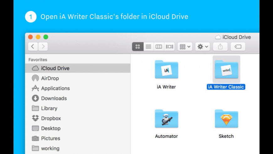 iA Writer Classic for Mac - review, screenshots