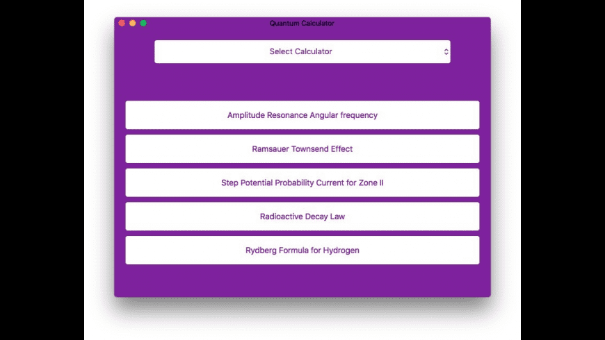 Download Quantum Calculator for Mac | MacUpdate