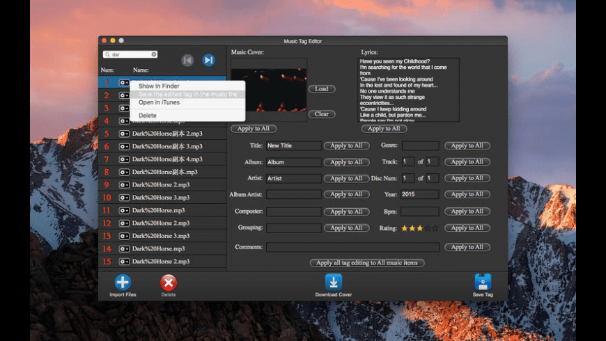 download the new version for windows Music Tag Editor Pro