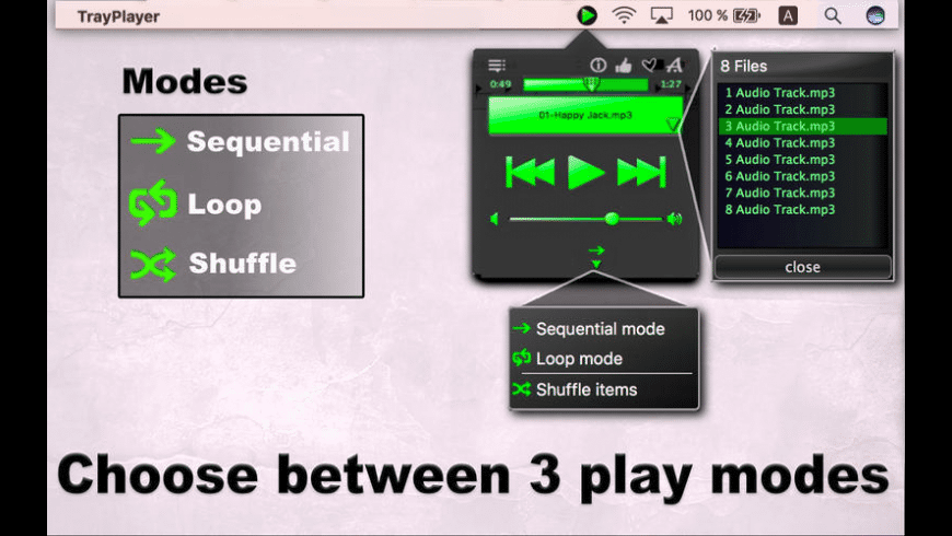 Tray player 2.5b Tray player 2.5b