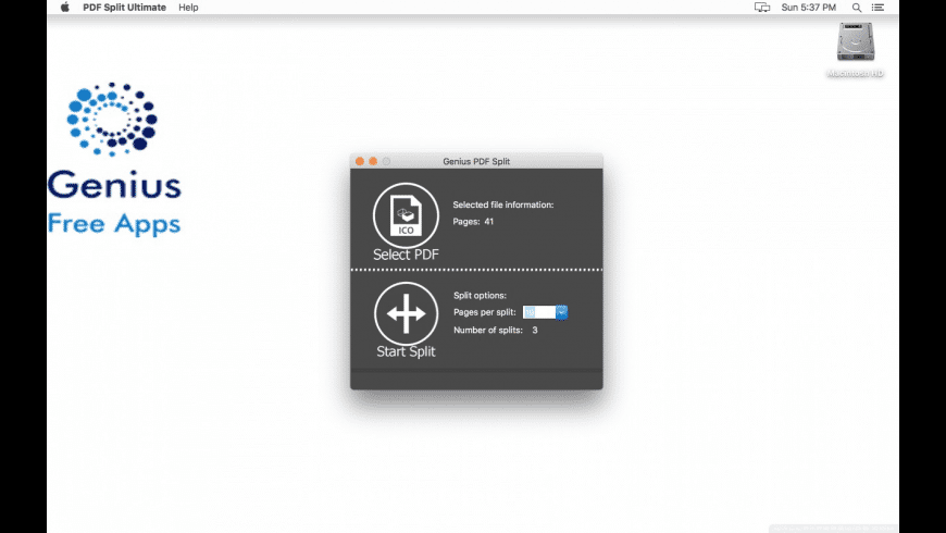 Genius PDF Split Genius PDF Split