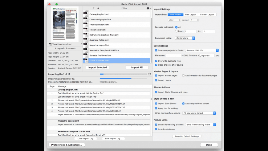 Badia Idml Import For Mac Free Download Version 2 0 0 Macupdate