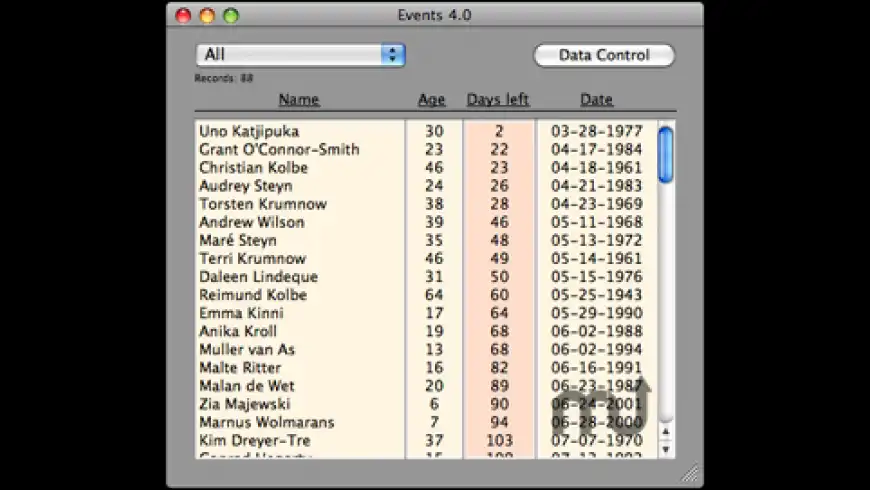 GeburtstagsChecker GeburtstagsChecker