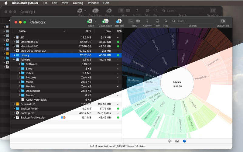 Mac's Software Digest - カタログ Download DiskCatalogMaker for Mac